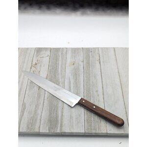 Vintage Craftsman Hollow Ground Stainless Steel Chef's Knife 9391 USA - 12-1/2"